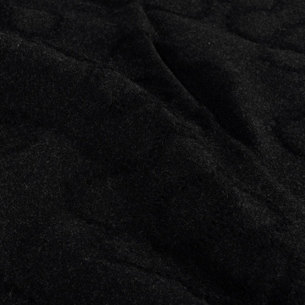 Heavy Knit fabric Abstract Grey