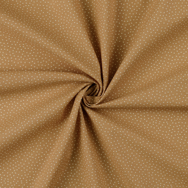 Cotton Poplin fabric Beige 
