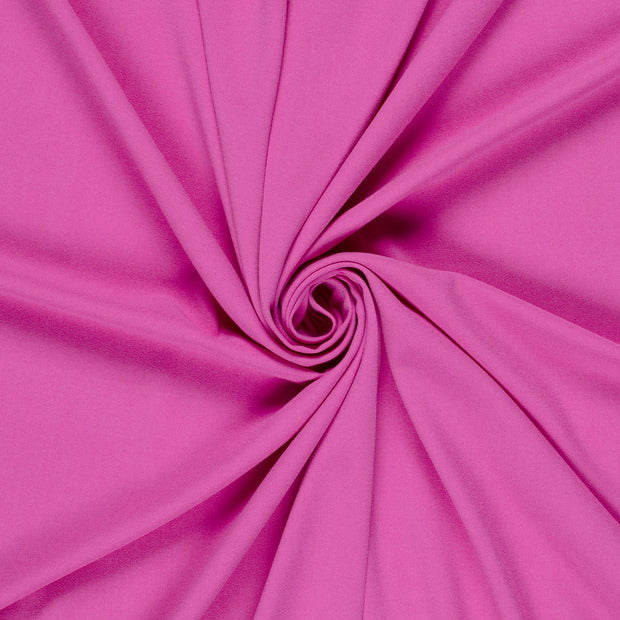 Moss Crêpe fabric Fuchsia 