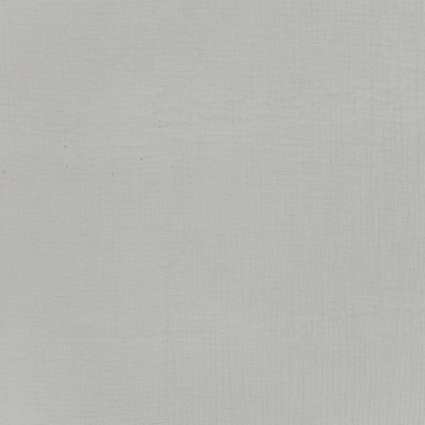 Triple Gaze tissu Gris clair mat 