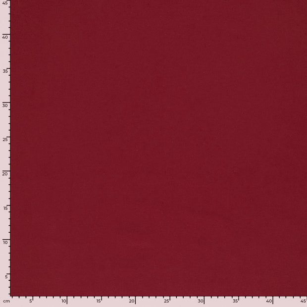 Jersey fabric Unicolour Bordeaux