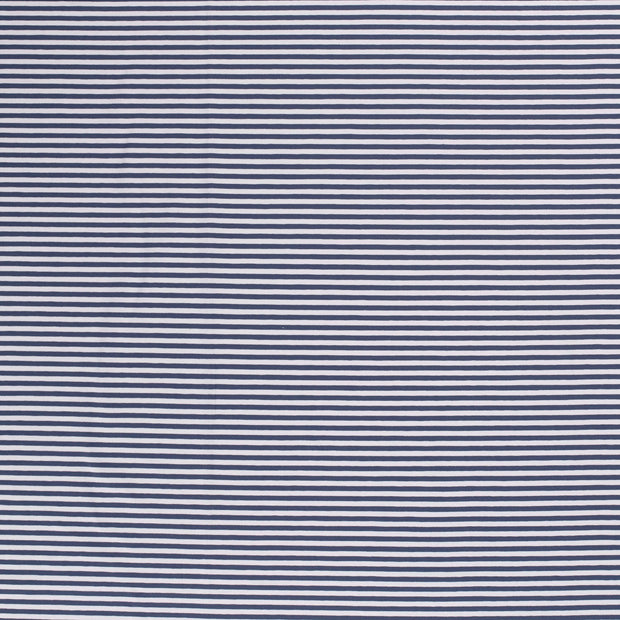 Cotton Jersey Yarn Dyed fabric Indigo 