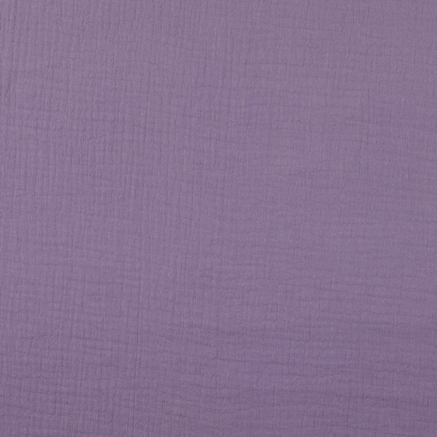 Muslin fabric Unicolour Lila