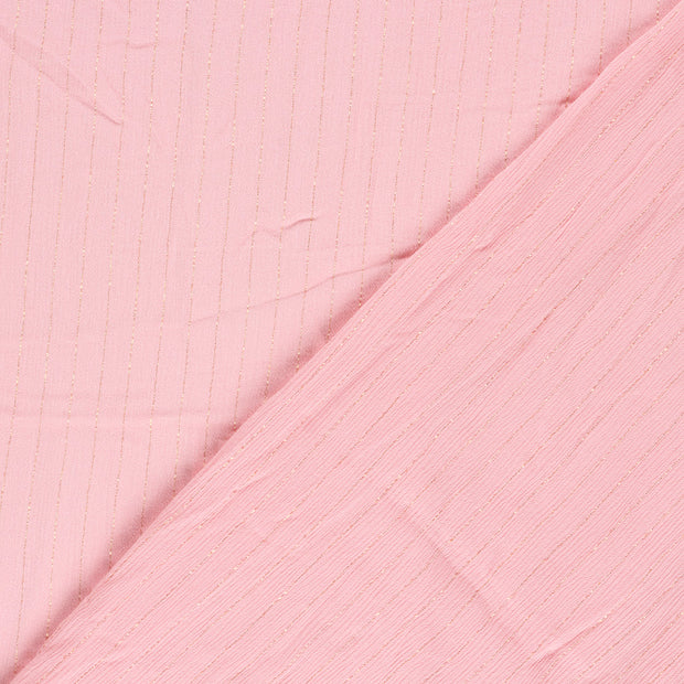 Crepe fabric Unicolour Lurex 