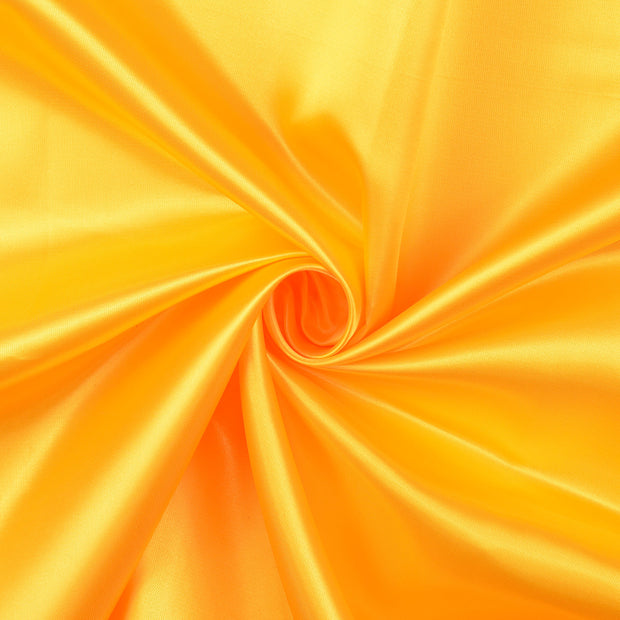 Satin tissu jaune 