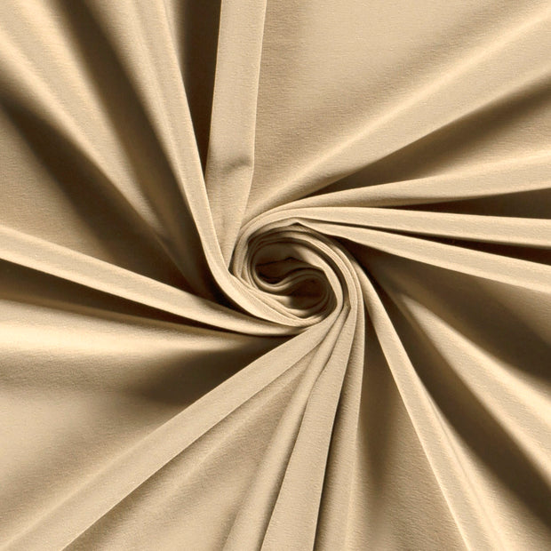 Jersey fabric Unicolour Beige