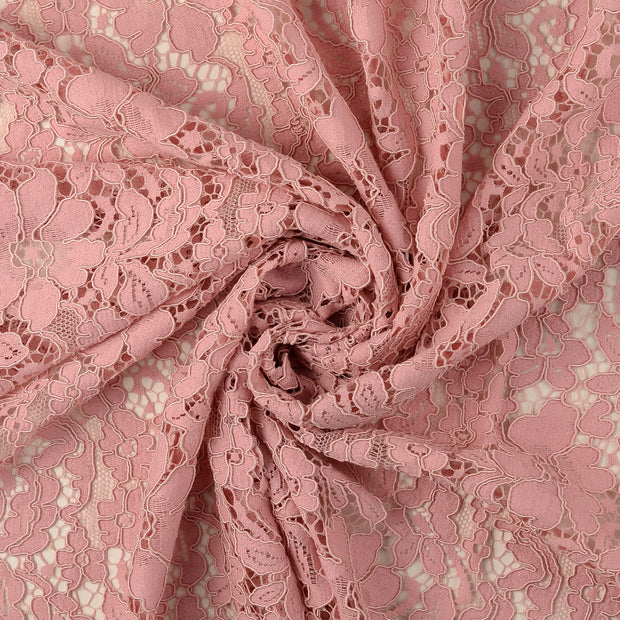 Dentelle tissu Rose clair 