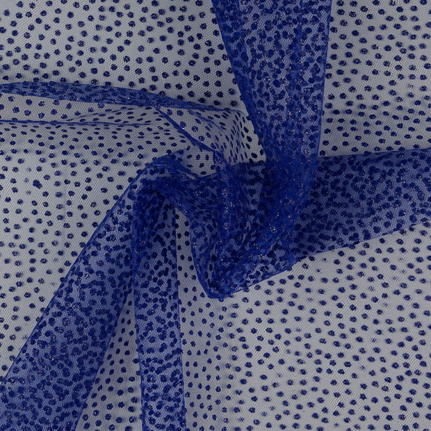 maille tissu Bleu Marine 