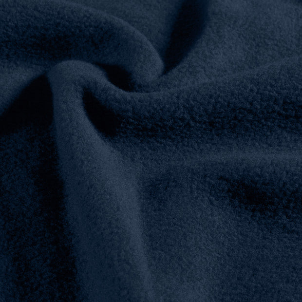Fleece fabrik Melange Marine