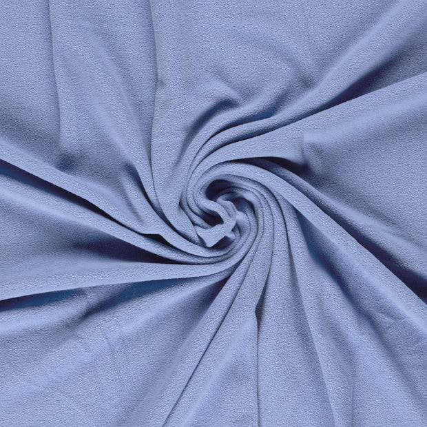 Fleece fabrik Indigoblau 