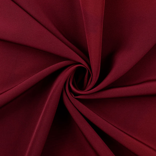 Woven Polyester tissu bordeaux 