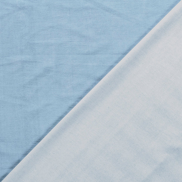 Denim fabric Unicolour pre-washed 