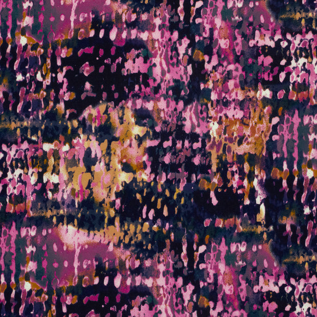 Viscose Vortex Jersey fabric Purple matte 