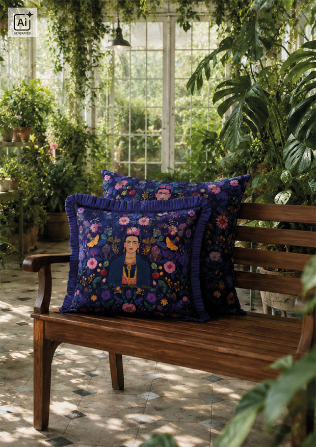 Panama tissu fleurs Pourpre