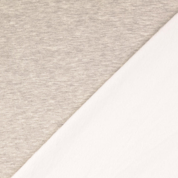 Alphen Fleece fabric grey 
