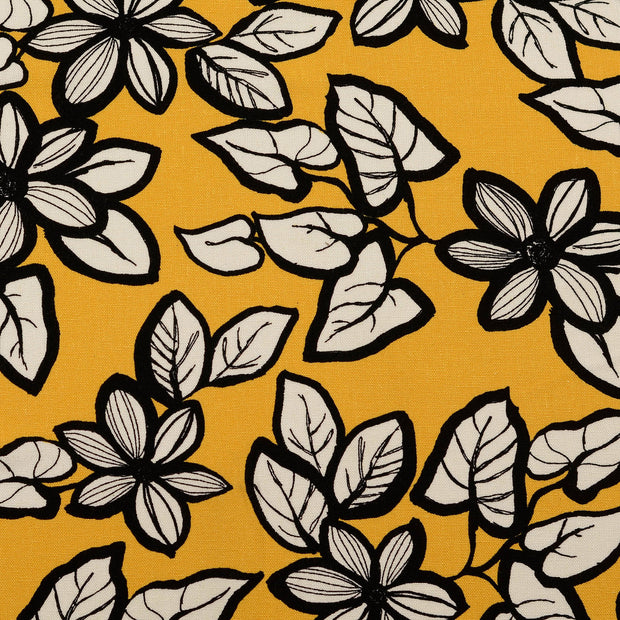  fabric Flowers Oker
