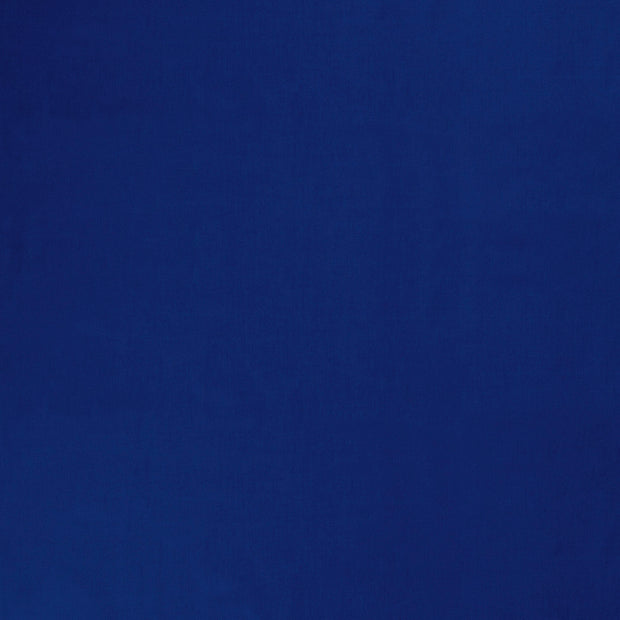 Popeline de Coton tissu Unicolore Cobalt