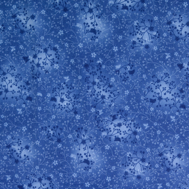  tissu Batique Cobalt