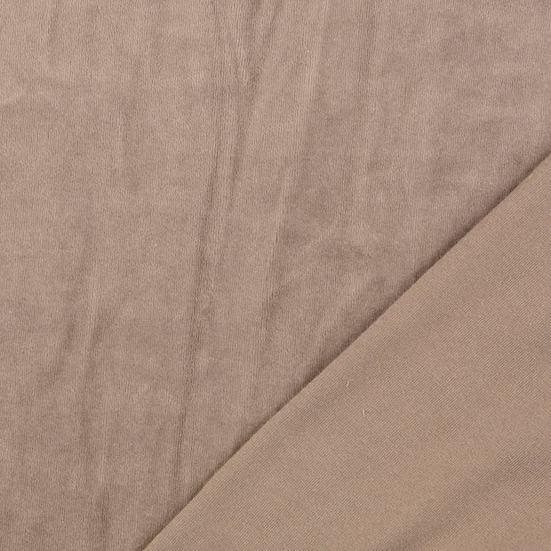 Nicky velours tissu Unicolore 