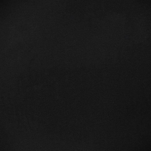 Heavy Knit fabrik Schwarz weich 