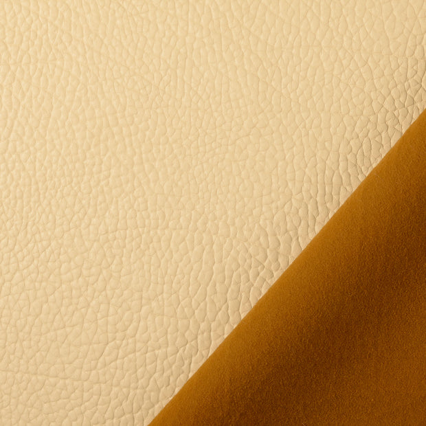 Cuir tissu Nude matelassée 