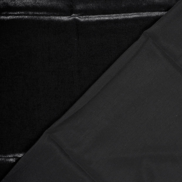 Satin tissu Unicolore enduit 