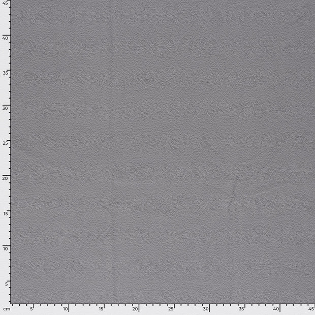Fleece fabrik Uni Hellgrau