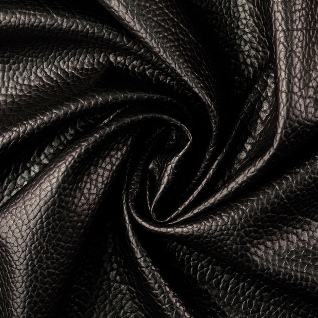 Cuir tissu Noir 