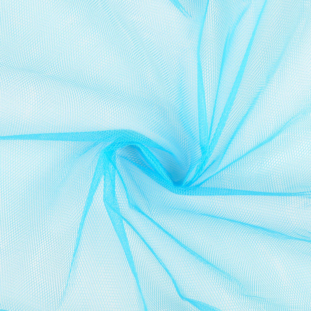 tulle fabric turquoise 