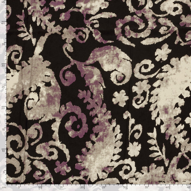 Viscose Twill fabrik Abstrakt Kamel
