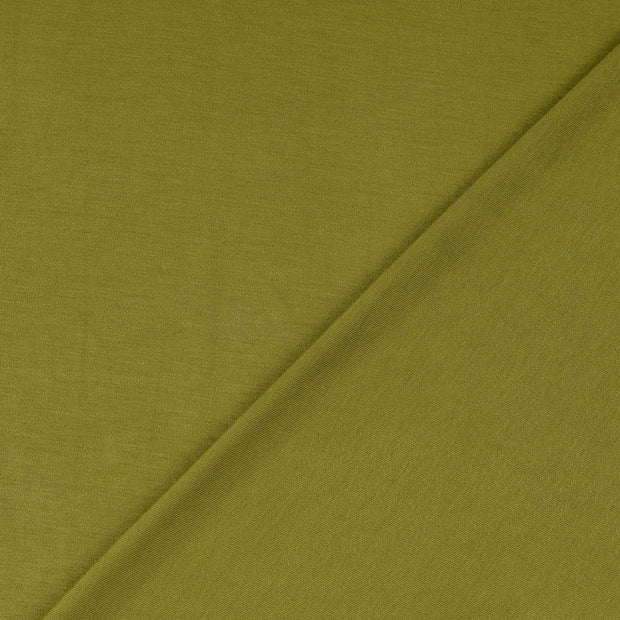 viscose jersey fabric Olive Green 