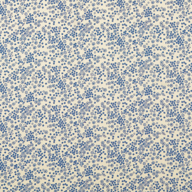  fabrik Blumen Indigoblau