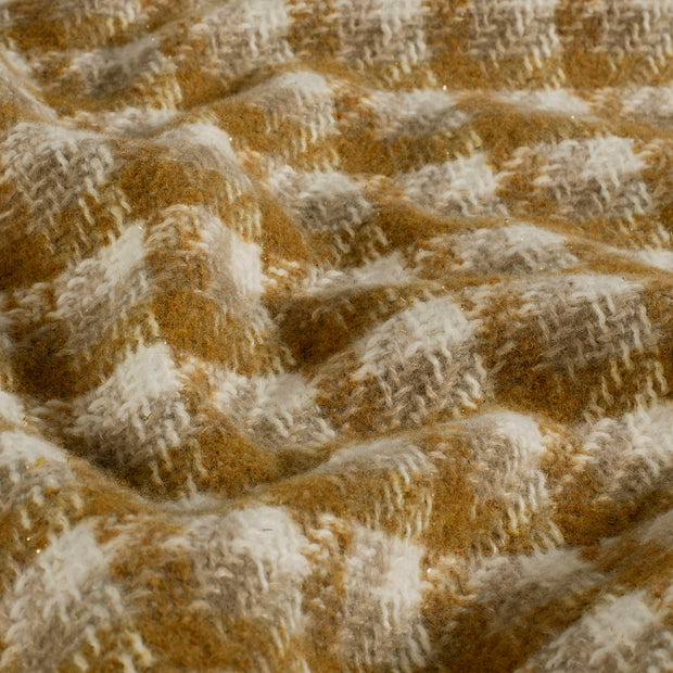 Jacquard fabrik Karo's Ocker