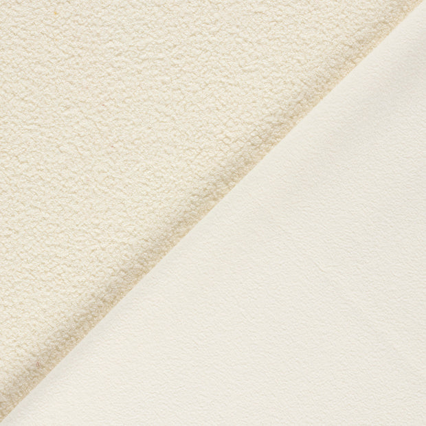 Teddy fabric Unicolour backed 