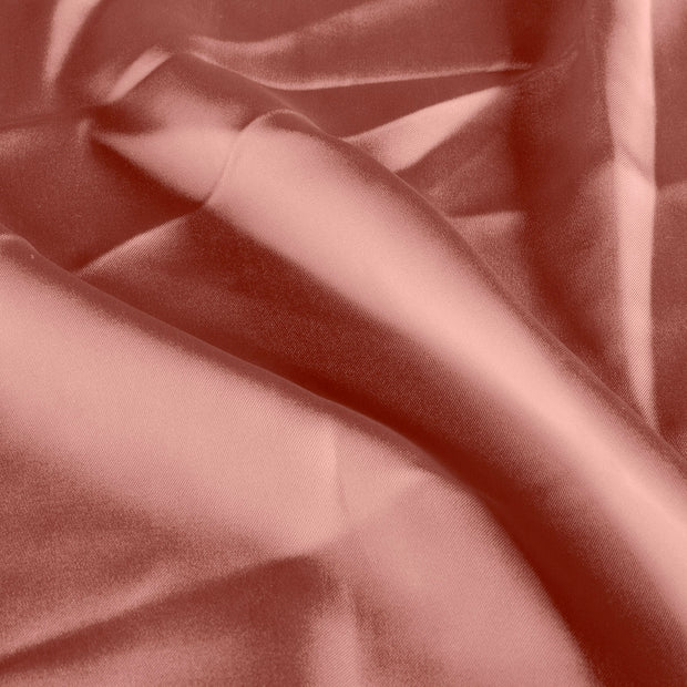 Satin fabric Unicolour Old Pink