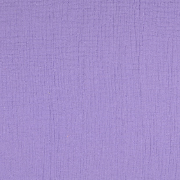 Muslin fabric Unicolour Lila