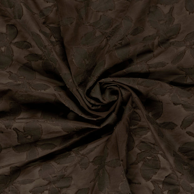  fabric Dark Brown burnout 