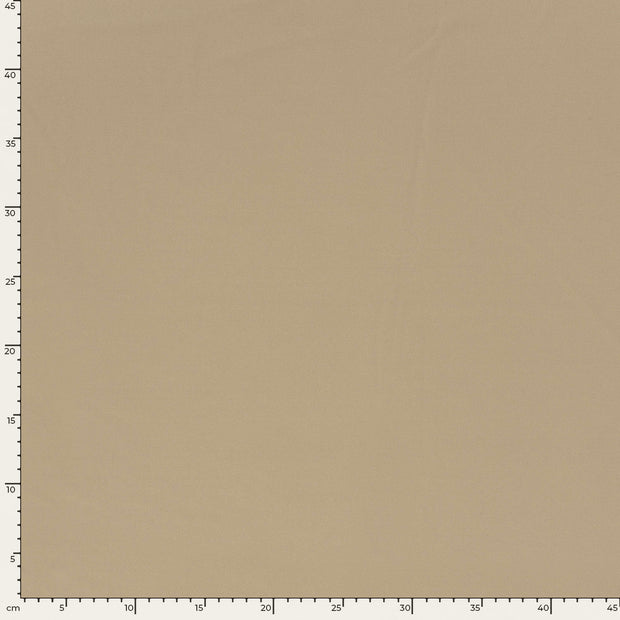 Crepe fabric Unicolour Beige