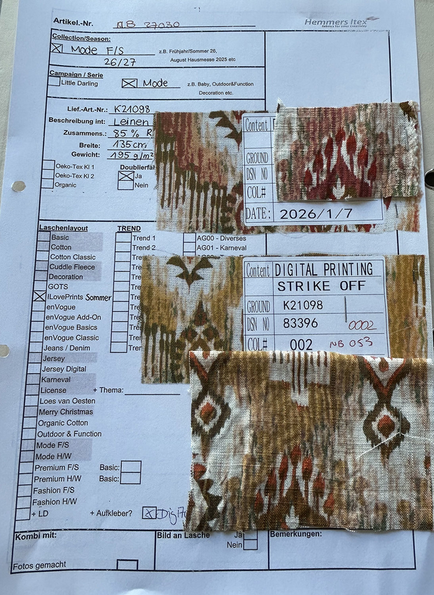  fabric 