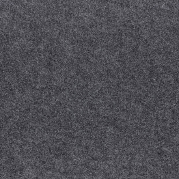 Felt fabric Dark Grey matte 
