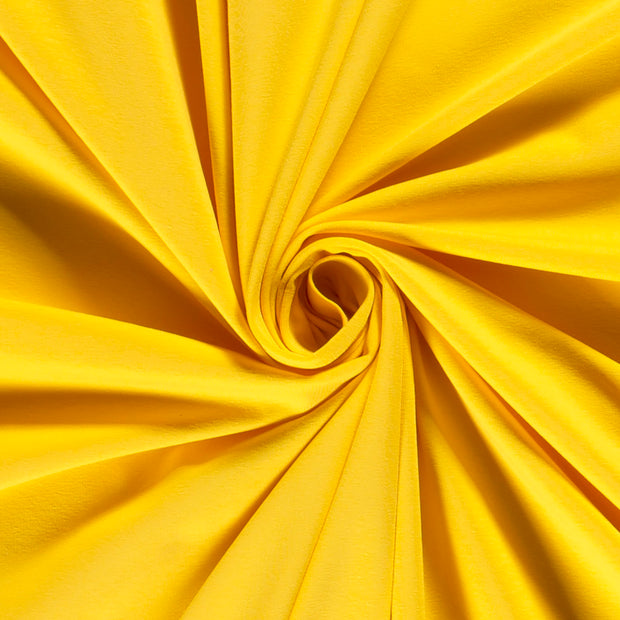 Jersey fabric Unicolour Yellow
