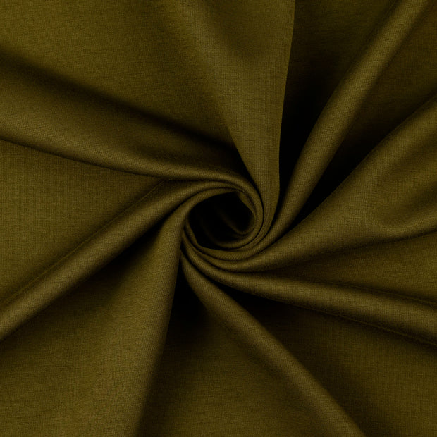 Heavy Knit fabric Olive Green 
