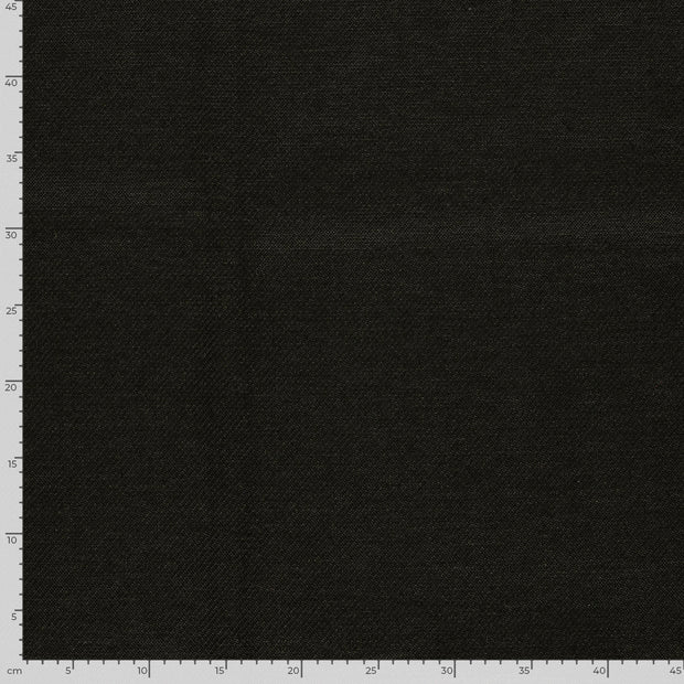 Gobelin fabric Unicolour Black