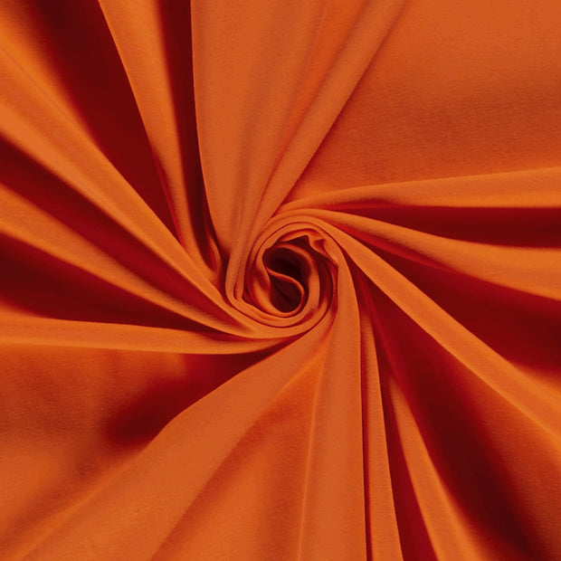Jersey fabrik Uni Orange
