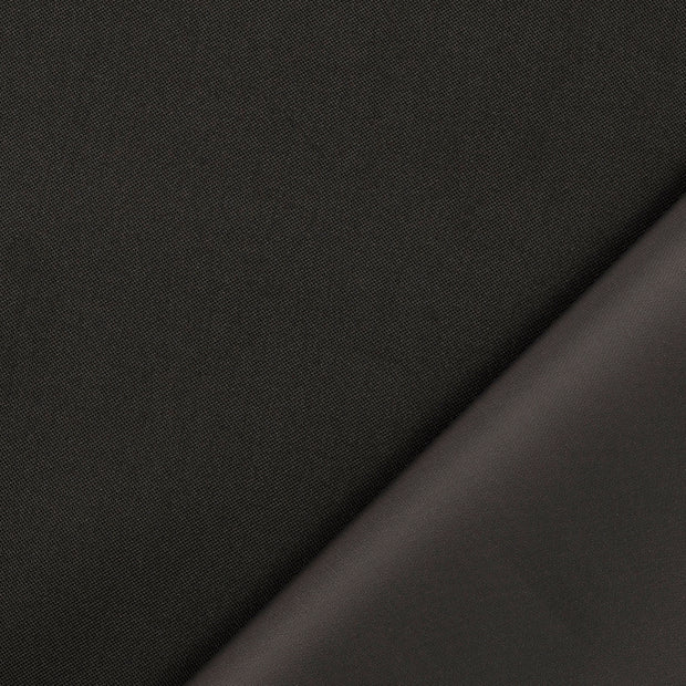 Woven Polyester fabric black coated 