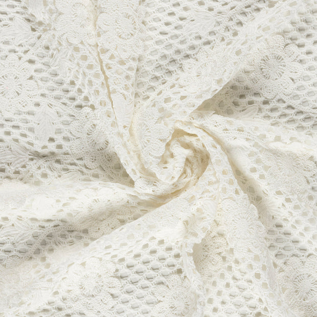  tissu Blanc avec application 