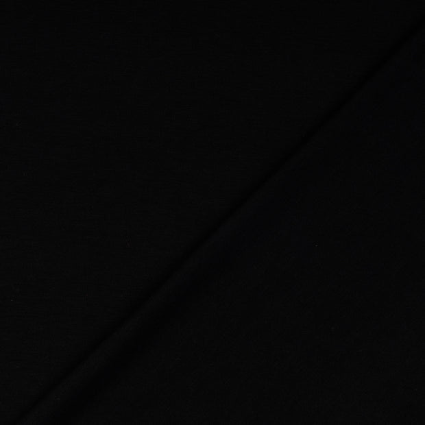 Viscose Jersey fabrik schwarz Vintage 