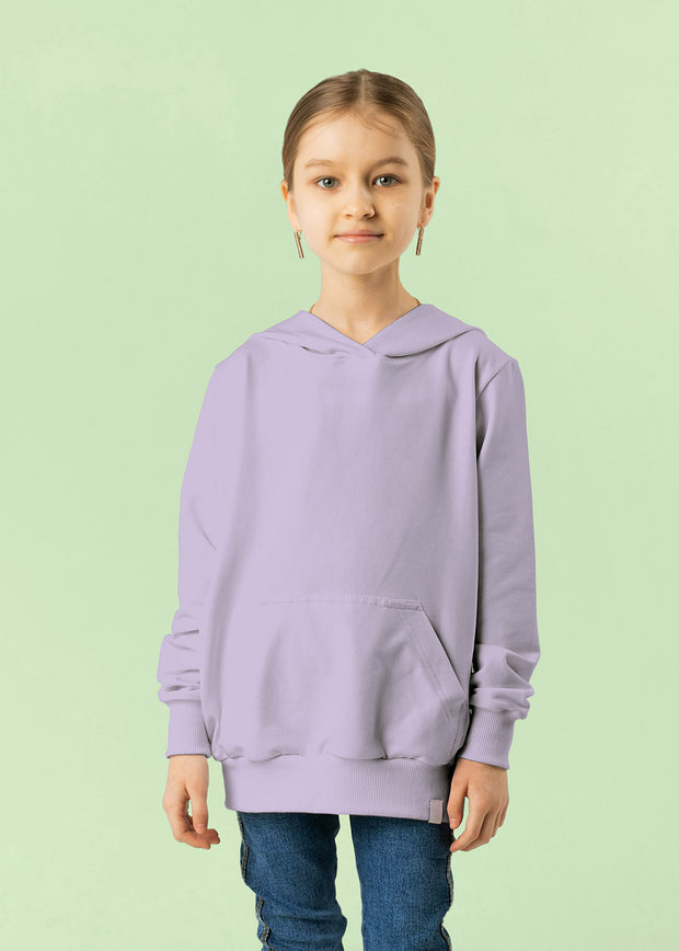French Terry fabric Unicolour Lavender