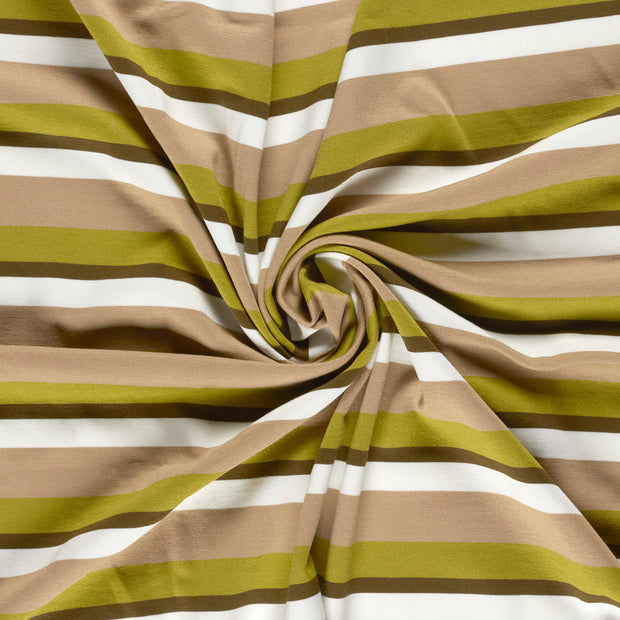 Punta di Roma fabric Lime Green yarn dyed 