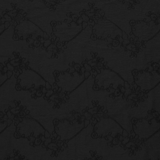 Geweben Polyester fabrik Schwarz matt 
